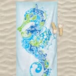 Free Beach Towel Design Mockup 6 small