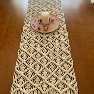 Macrame Table Runner