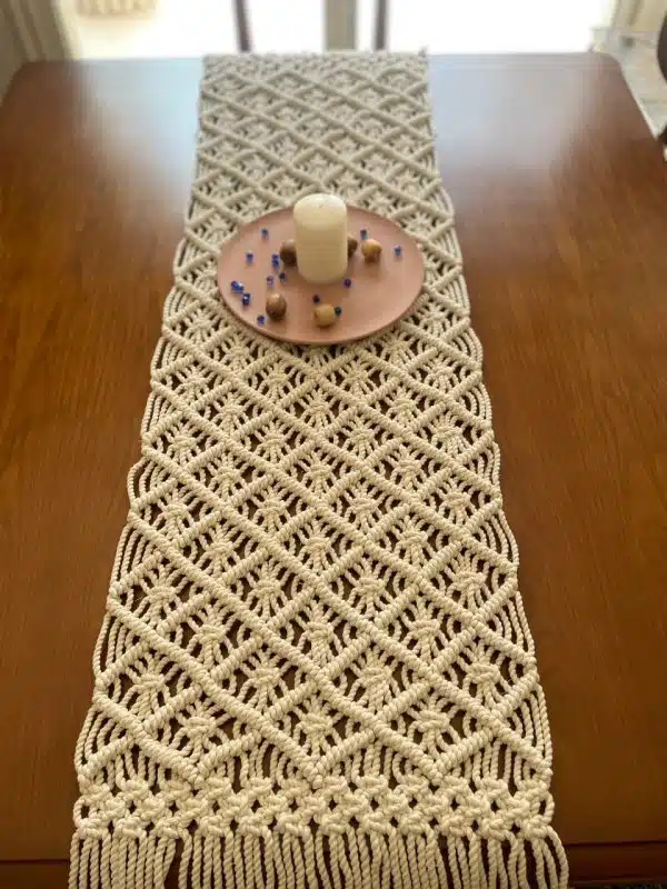 Macrame Table Runner