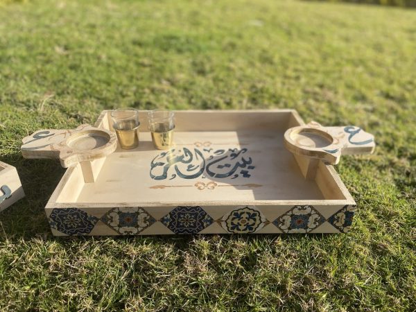 Wooden set for Ramadan Fanous