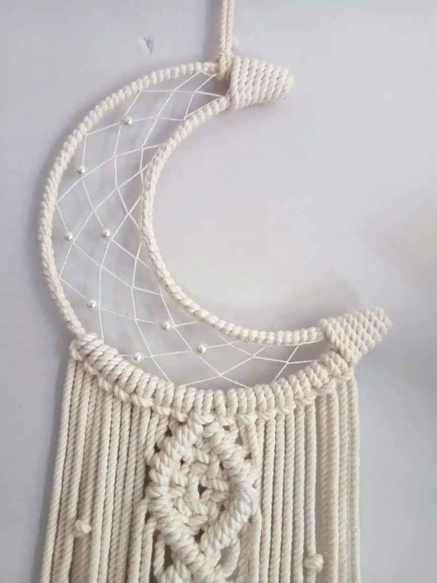 Dream catcher moon wall hanging ✨🌙 5 IMG 20220404 WA0011