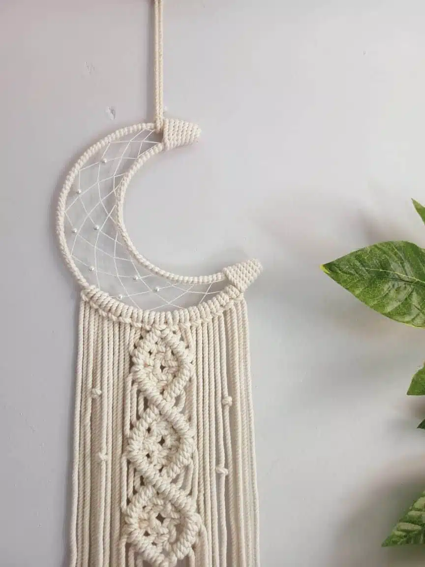 Dream catcher moon wall hanging ✨🌙 6 IMG 20220404 WA0020