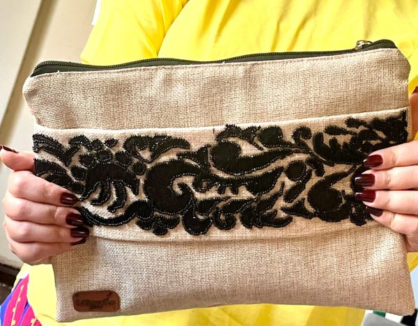 Handmade clutch