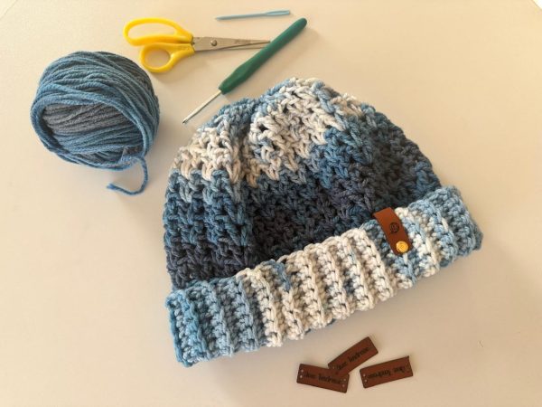 Adult crochet ice cap