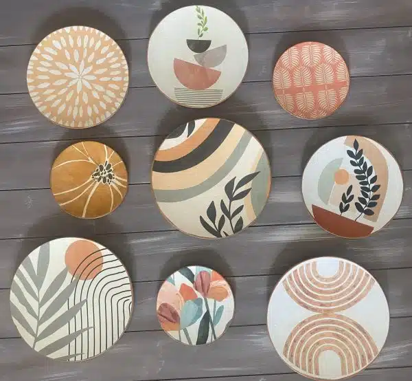 Boho Wall Decoration Plates