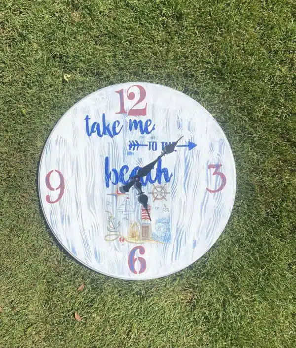 Summer Wall Clock