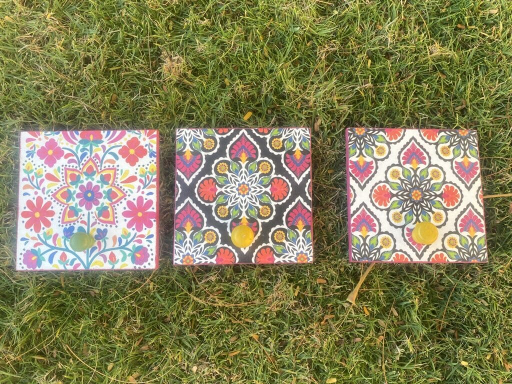 Mexican Tiles Hangers Set I Make This