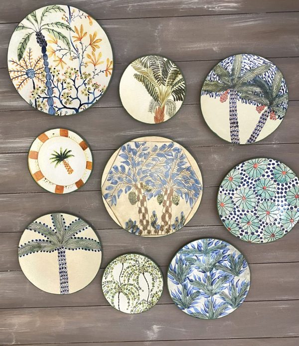 Decoupaged wall plates