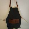 Linen & Leather Apron