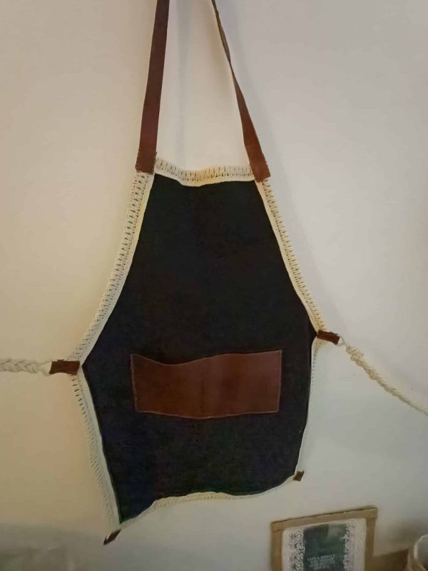 Linen & Leather Apron