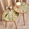 Green side tables