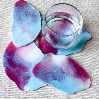 Handmade irregular coasters