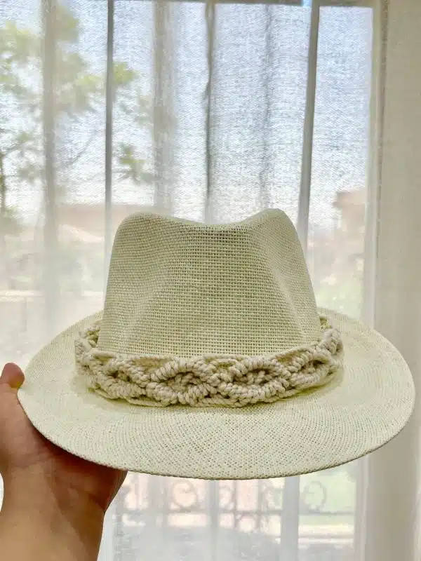 MACRAME HAT