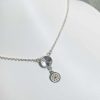 Silver Necklace (925ct), with Crystal (Asfour),