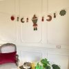 Handmade Punch Needle Camel Fanos Ramadan wall hanging