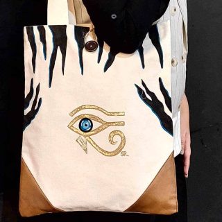 Authentic Hand Painted Bag from SAROUCHA