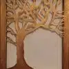 bronze tree acrylic painting