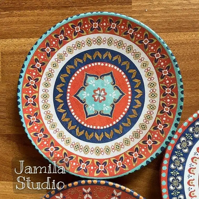 Jamila colorfull wall plates 4 IMG 20211231 202448 678