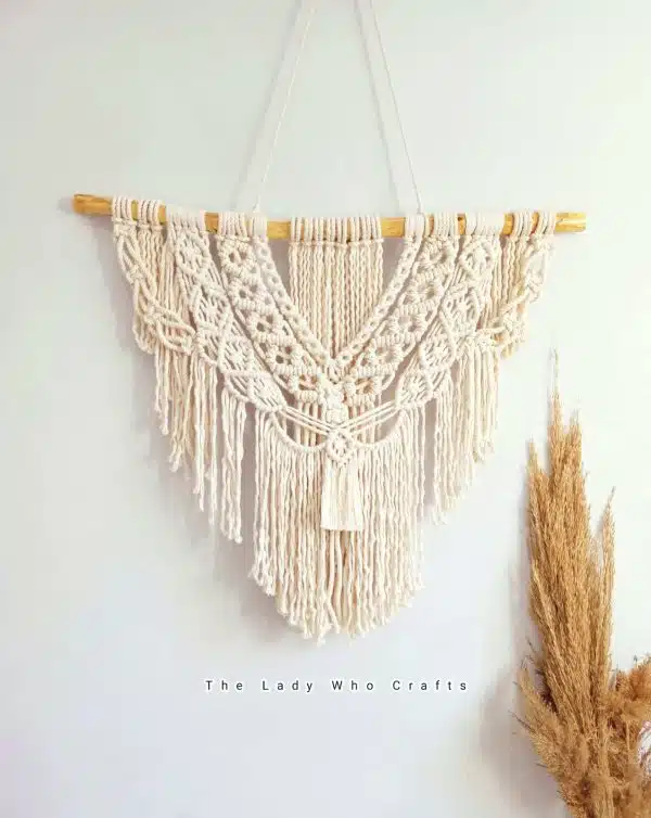 Macrame wall hanging