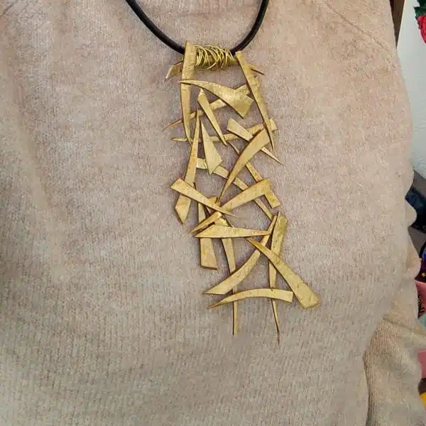 Golden necklace