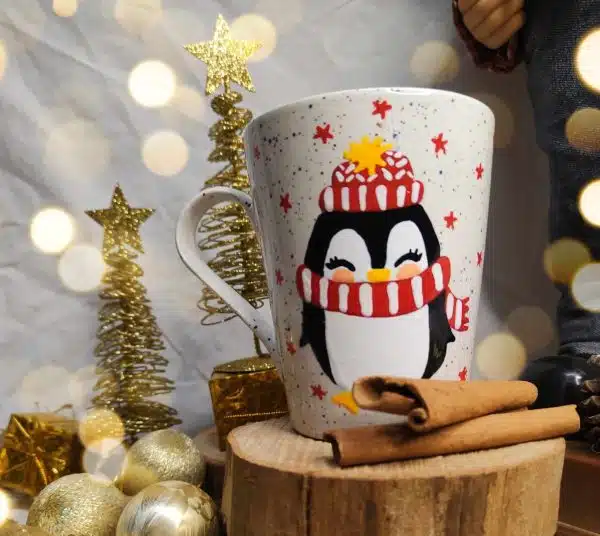 Jolly pinguin - white