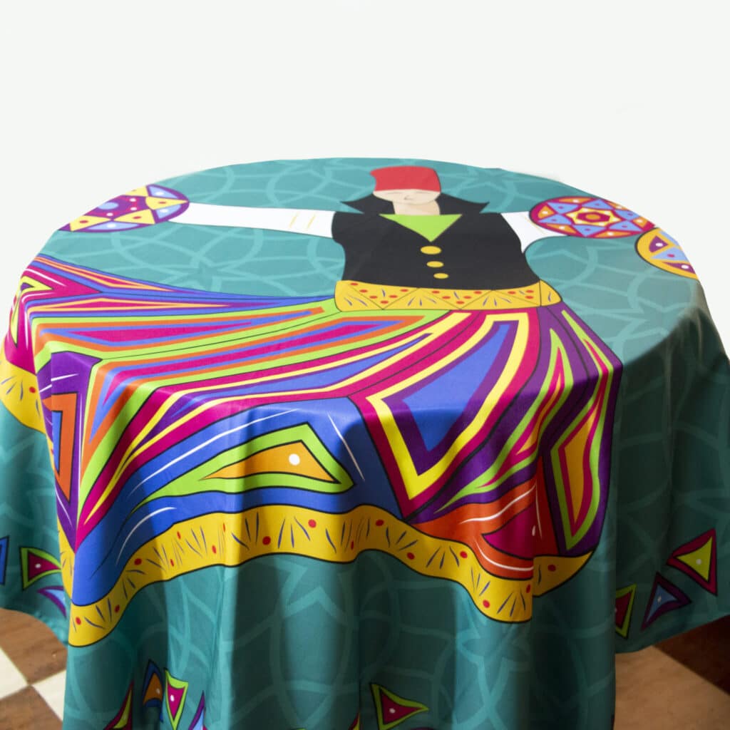Tanoura square table cover I Make This