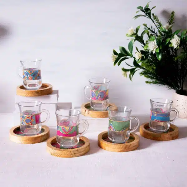 Arabic Blossom Tea and coffee set