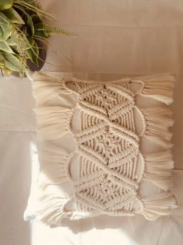 Macrame Cushion