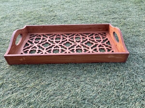 Ramadan wooden tray