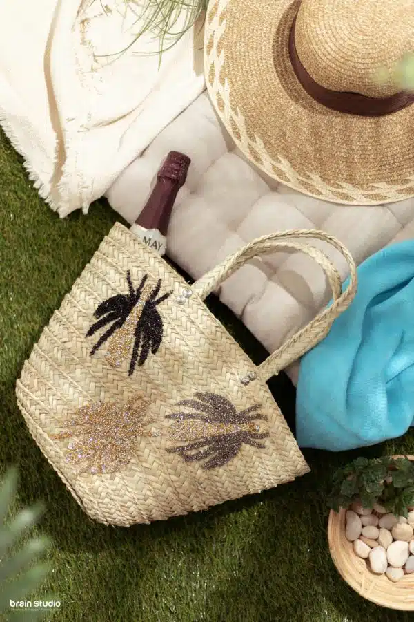 Butterfly straw bag