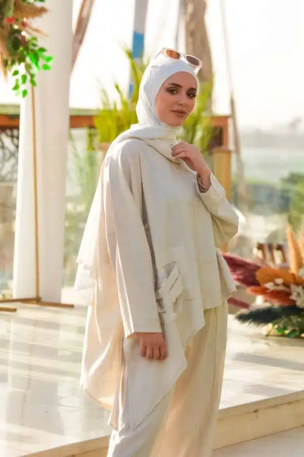 Pure linen pants
