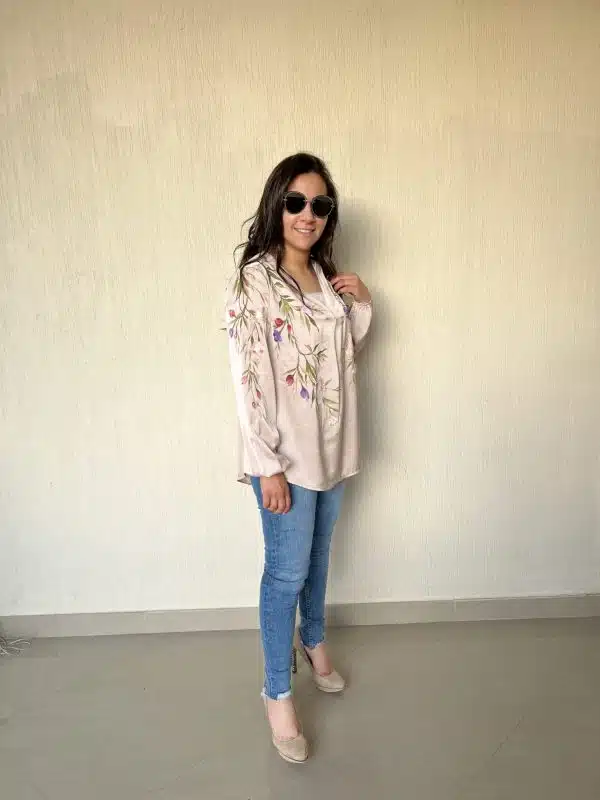 Painted blouse