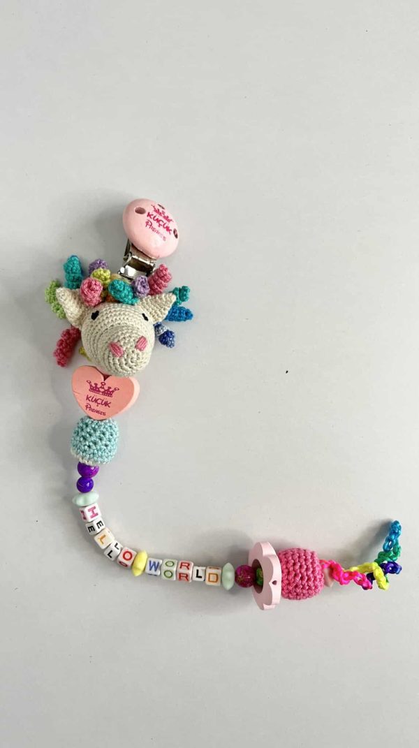 Sparkle The unicorn Pacifier Holder