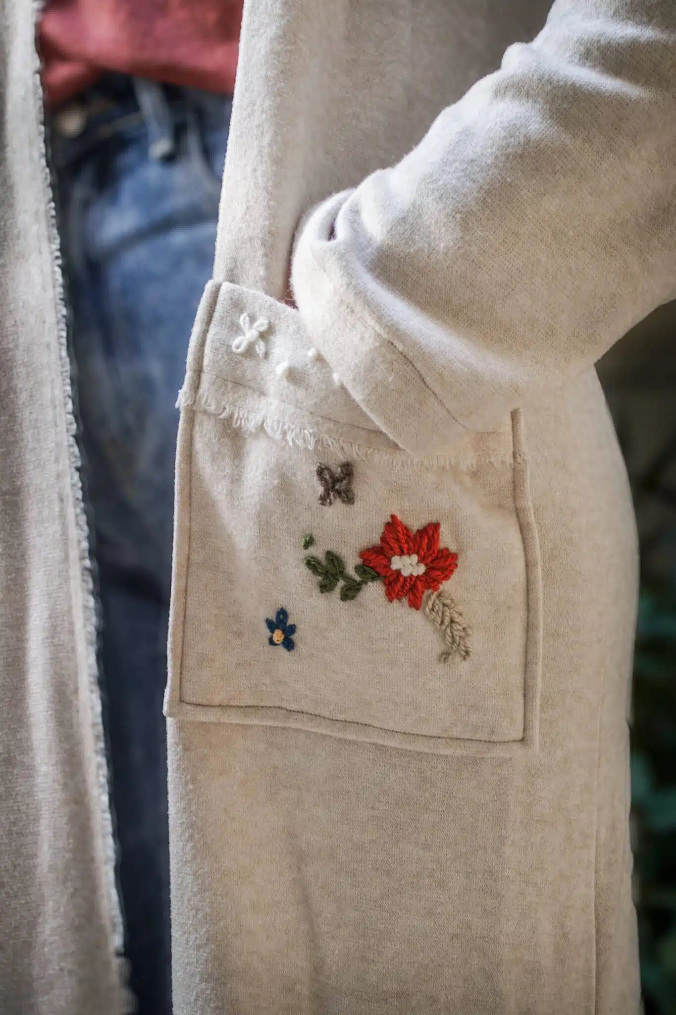 Beige Soft Wool Cardigan 3 IMG 9325 Enhanced NR scaled