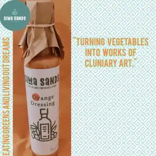 Orange salad dressing