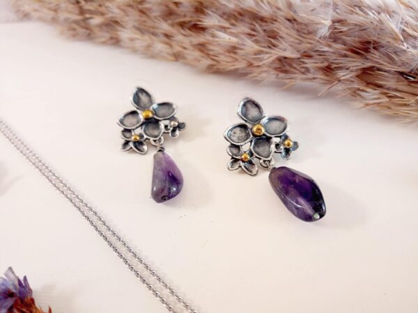 Lilac Earrings scaled