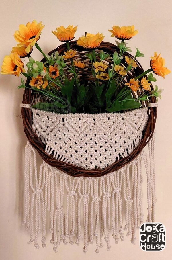 Macrame Plant Basket 2