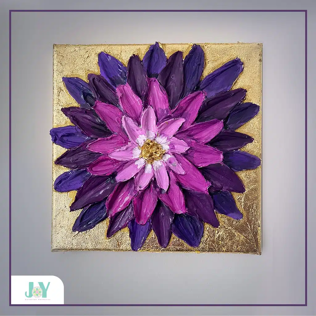 Texture Art Flowers set 6 Mock Up 4 1