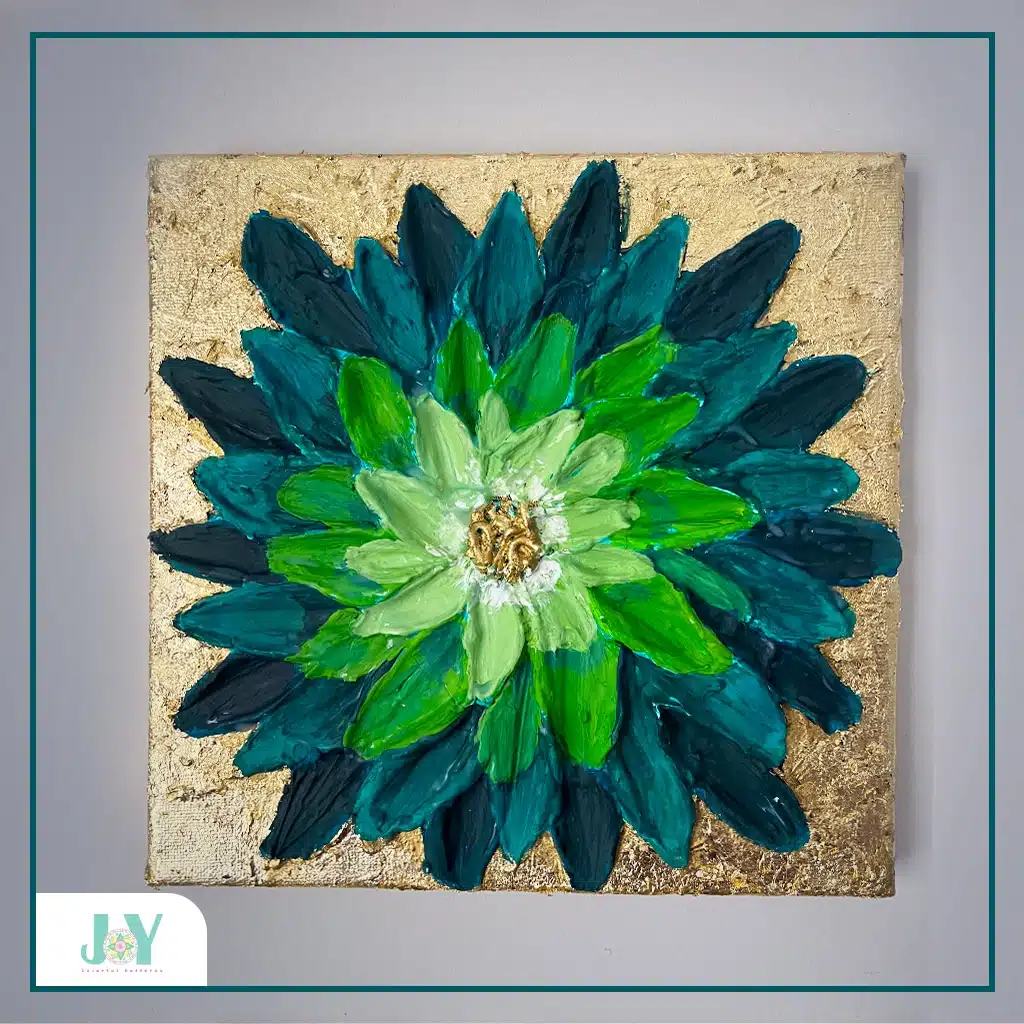 Texture Art Flowers set 5 Mock Up 5 1