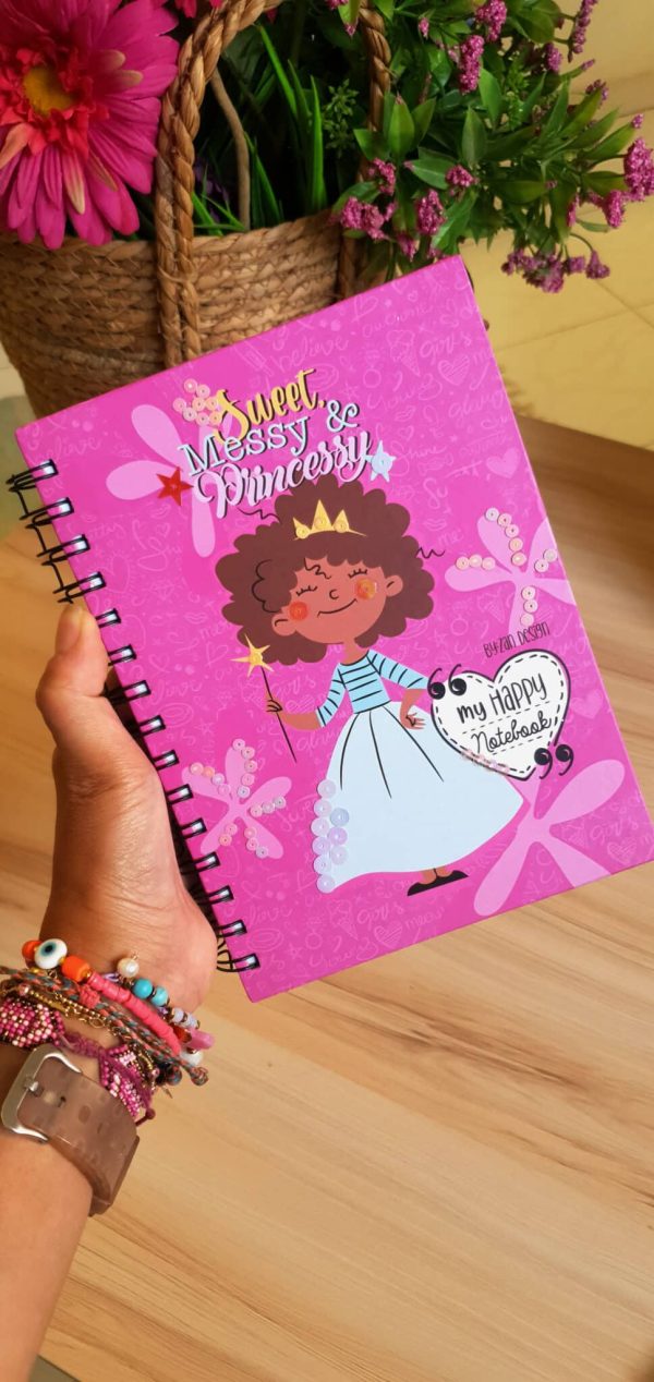 My Happy Notebook A5 Little Princess1 scaled