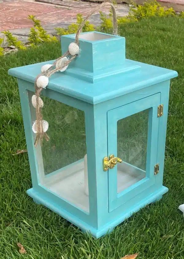 Aqua Outdoor Summer Lantern (Big)