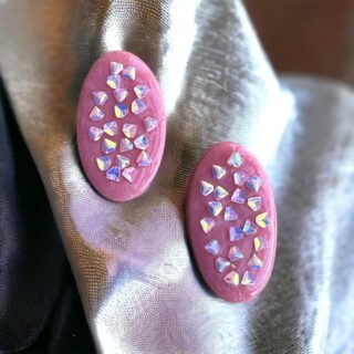 earrings, polymer clay