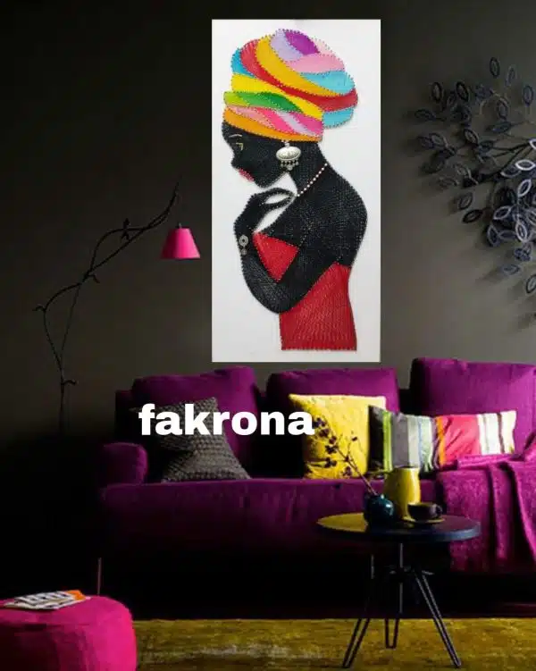 Tableau stringart