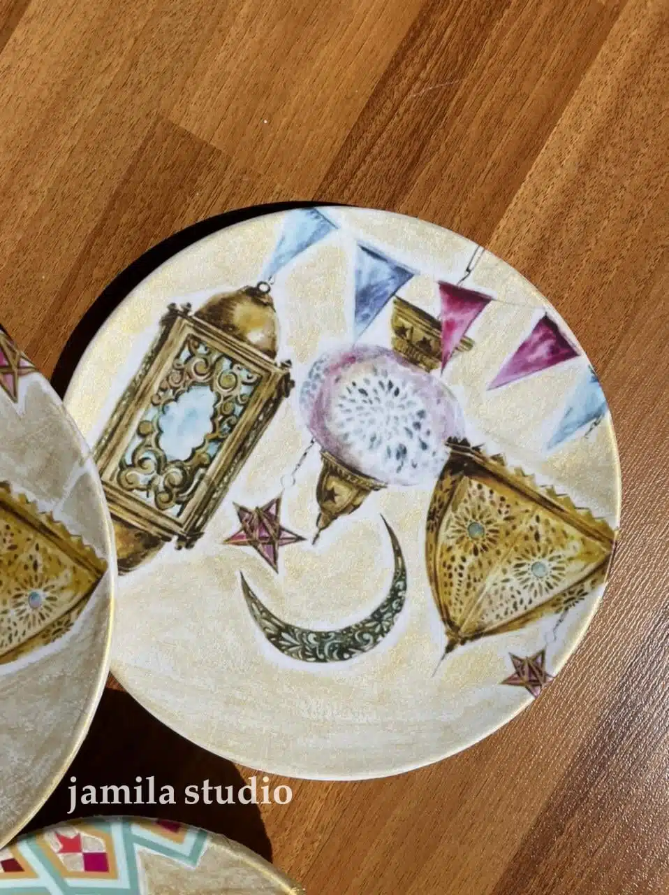 Ramadan Golden Lamps ( wall plates ) 4 PicsArt 04 04 01.58.09 1