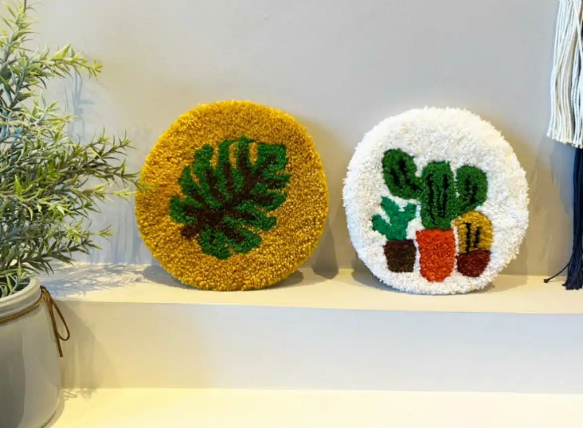 cactus tufted wall hanging - tufted art 2 PicsArt 09 16 03.09.05