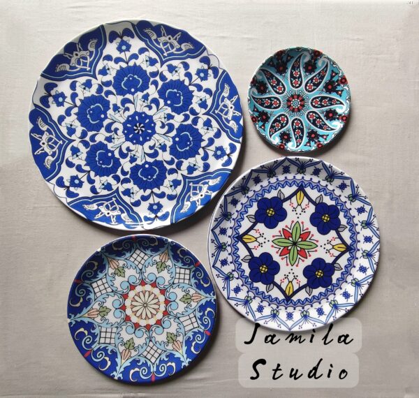 Andalusi Blue wall plates