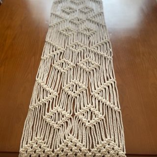 Macrame Table Runner