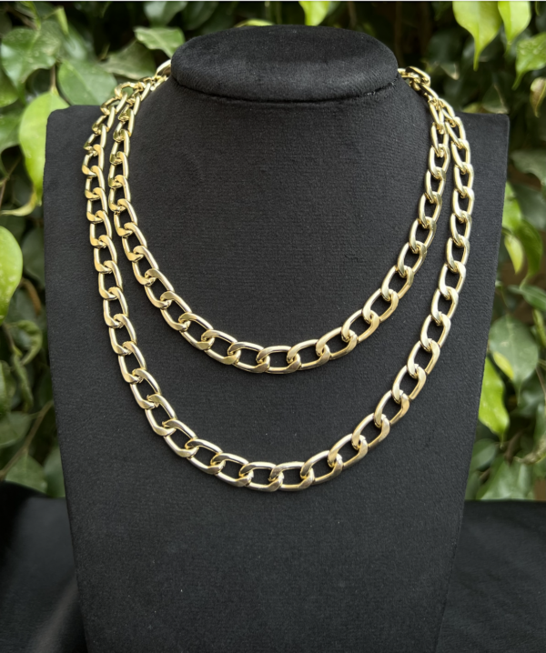 Two layered necklace