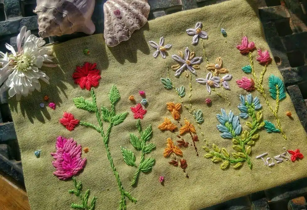 Pistachio Pure Linen Clutch 1 Pistachio Pure Linen Clutch