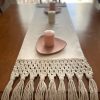 Macrame Table Runner